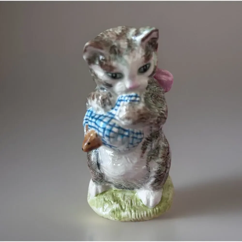 Beswick Beatrix Potter Miss Moppet Figurine GREAT CONDITION No Box